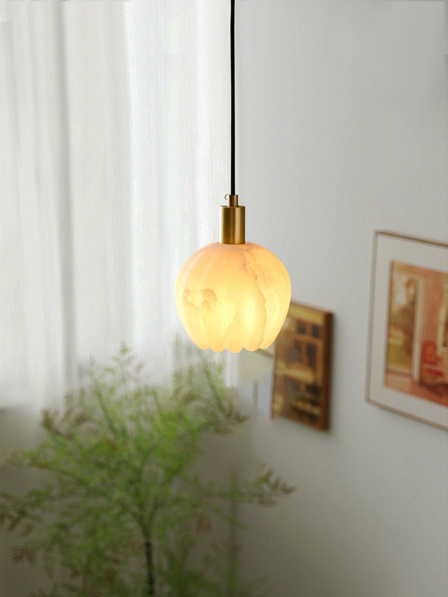 White and Gold Pendant Light Kitchen — Pendant Light | Maison Monashee — view 15