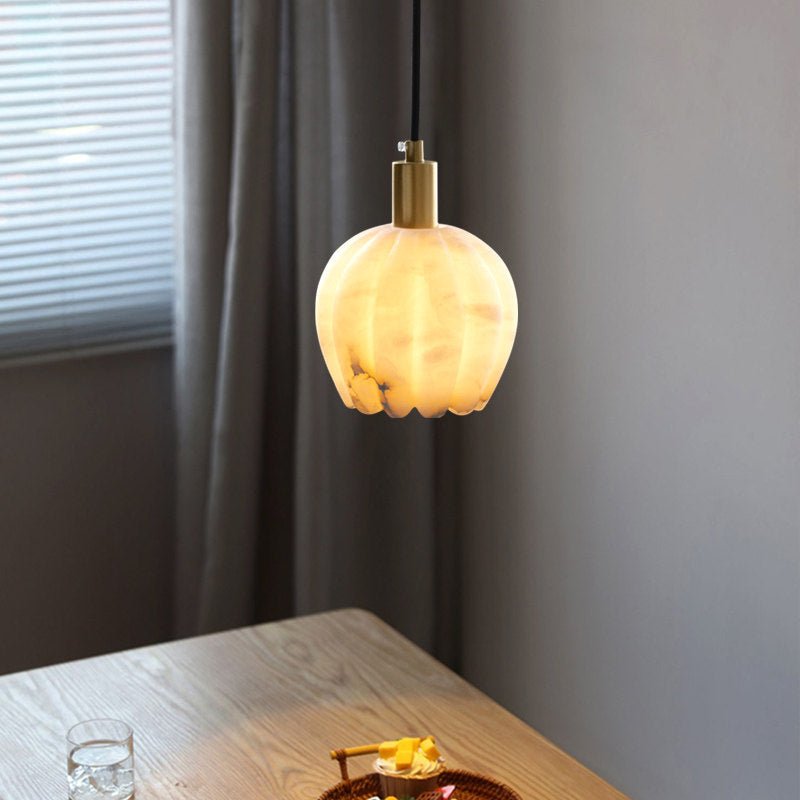 White and Gold Pendant Light Kitchen — Pendant Light | Maison Monashee — view 19