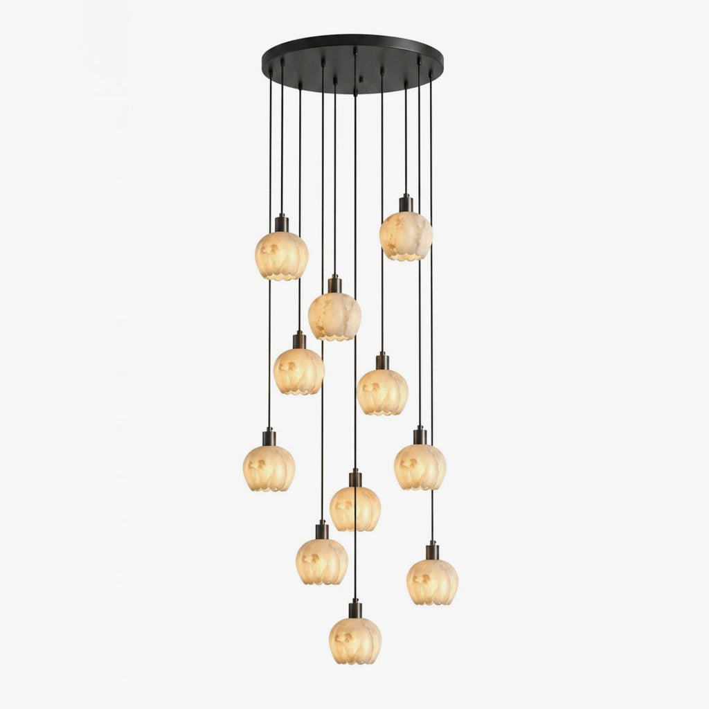 White and Gold Pendant Light Kitchen — Pendant Light | Maison Monashee