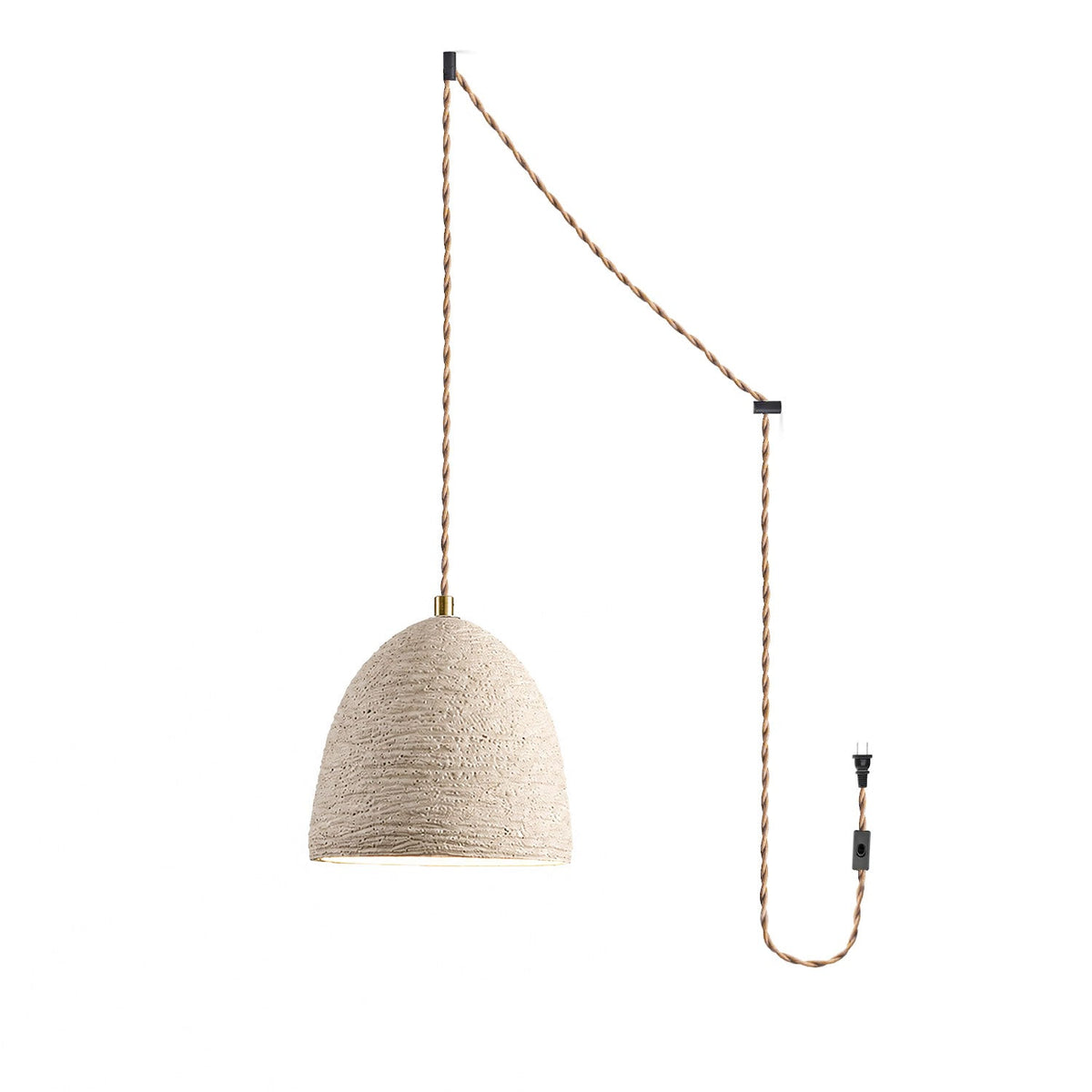 Gold Swag Light — Pendant Light | Maison Monashee — view 31