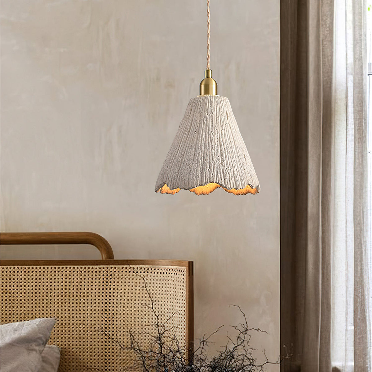 Gold Swag Light — Pendant Light | Maison Monashee — view 4