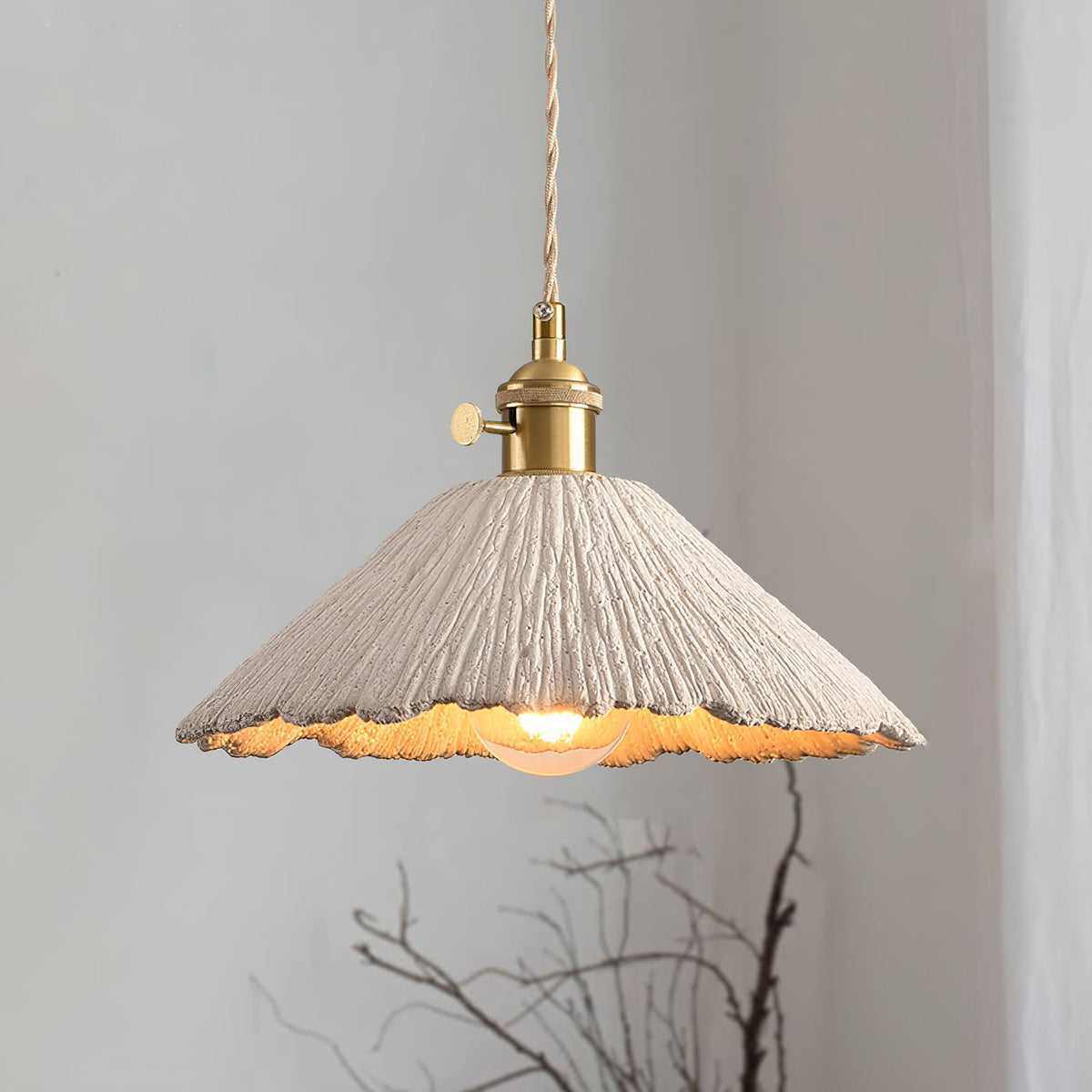 Gold Swag Light — Pendant Light | Maison Monashee — view 5