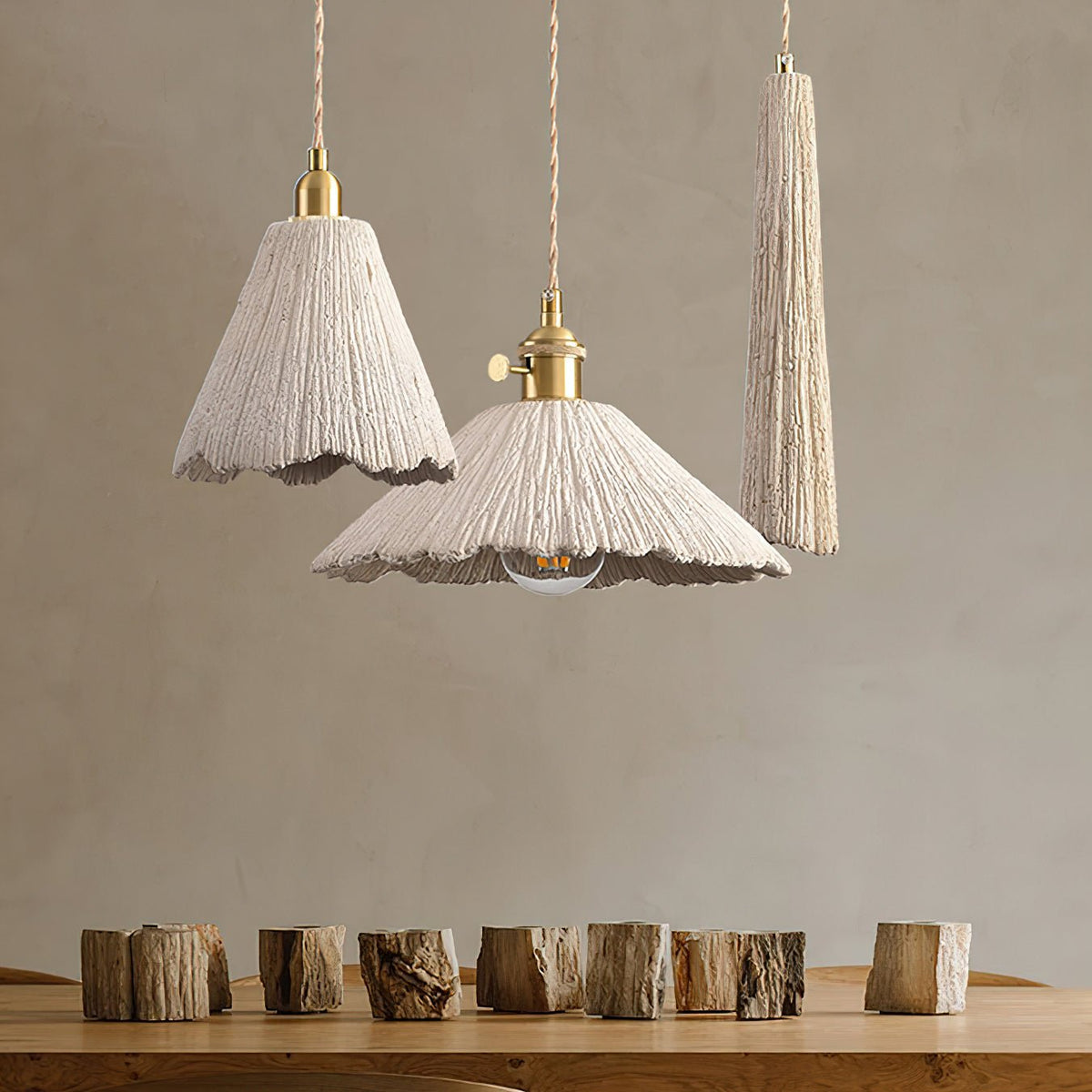Gold Swag Light — Pendant Light | Maison Monashee — view 6