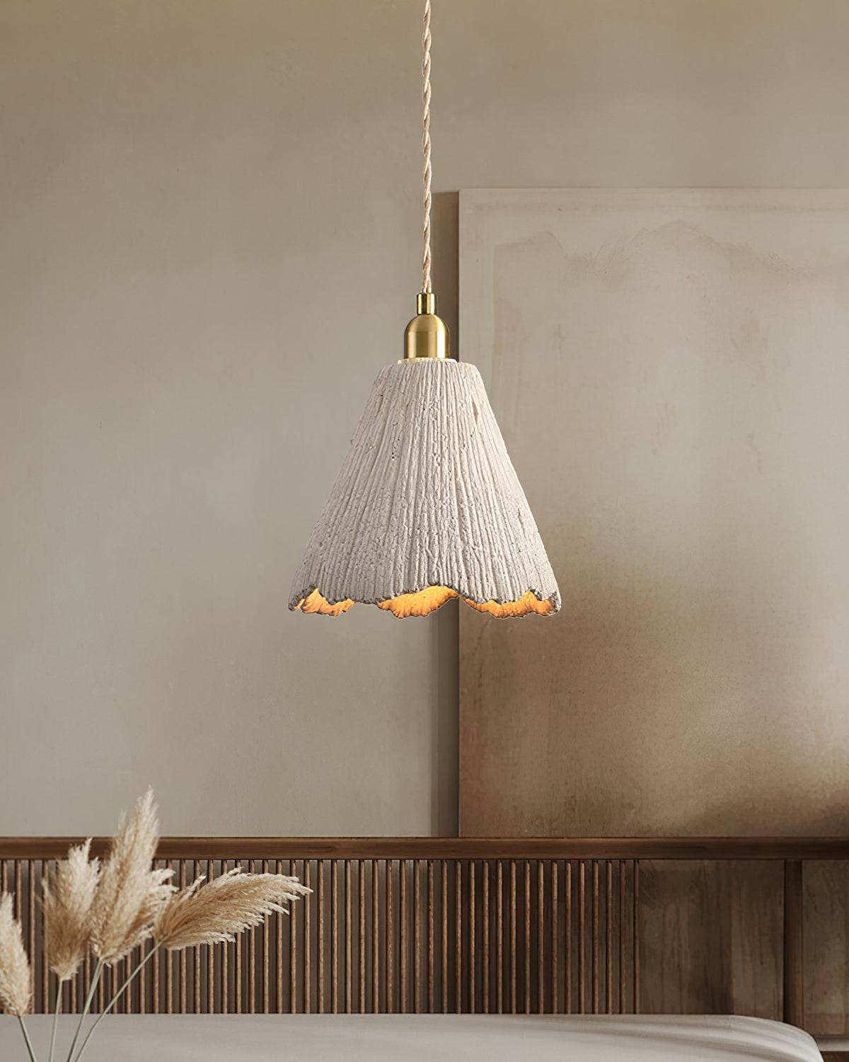 Gold Swag Light — Pendant Light | Maison Monashee — view 7