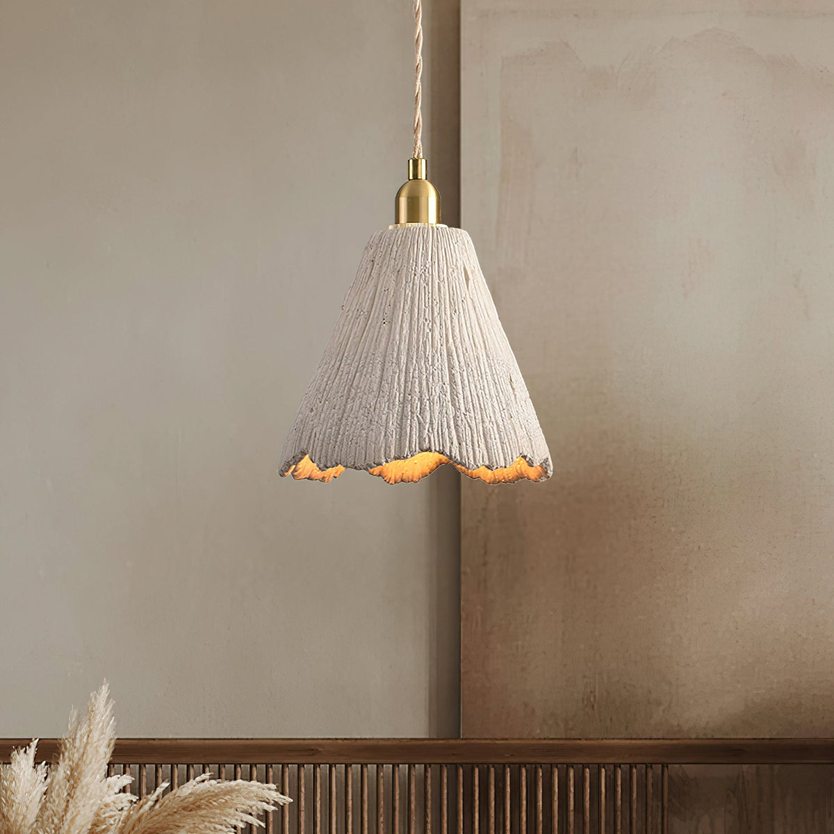 Gold Swag Light — Pendant Light | Maison Monashee — view 3