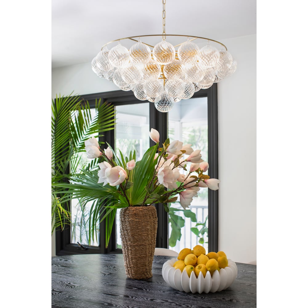 Champagne Glass Chandelier — Chandelier | Maison Monashee — view 13