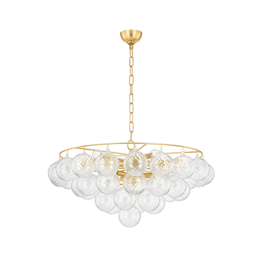 Champagne Glass Chandelier — Chandelier | Maison Monashee — view 4