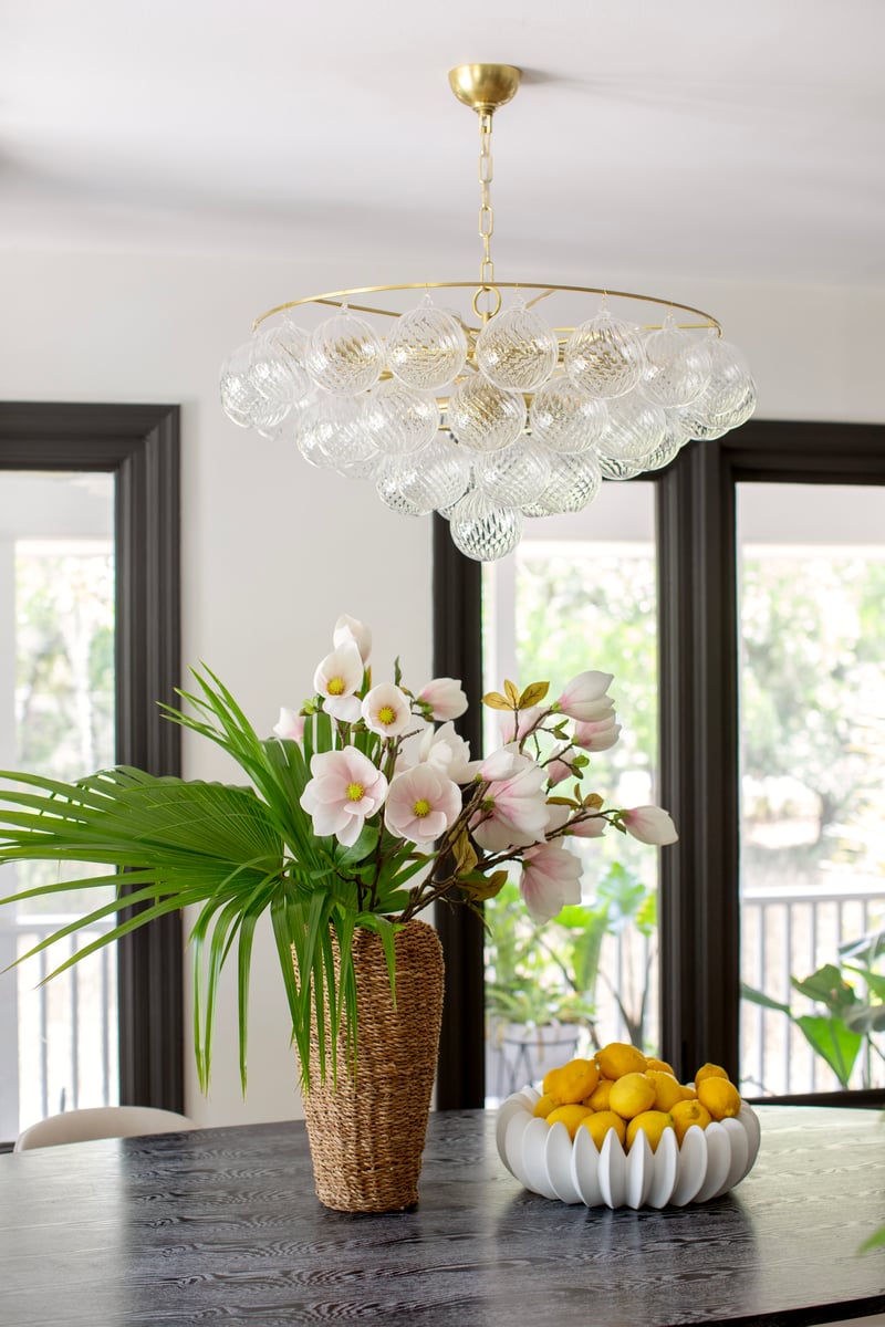 Champagne Glass Chandelier — Chandelier | Maison Monashee — view 6