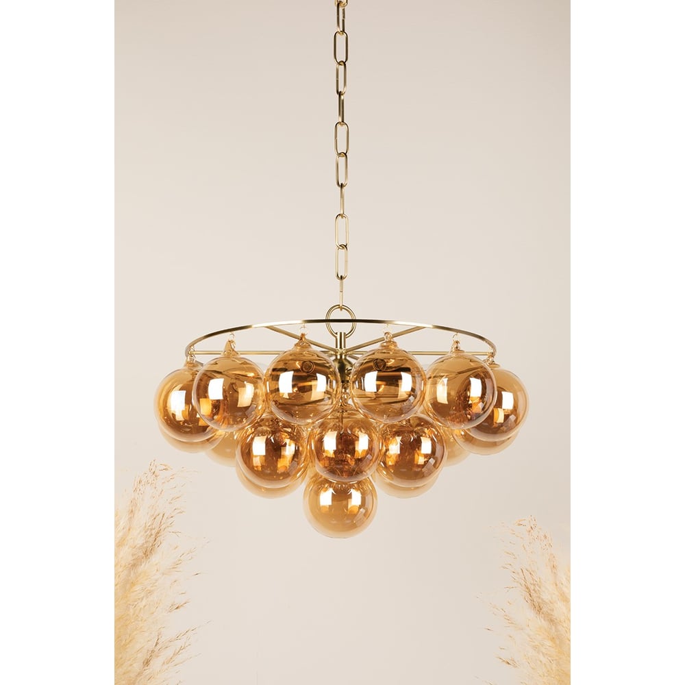 Champagne Glass Chandelier — Chandelier | Maison Monashee — view 9