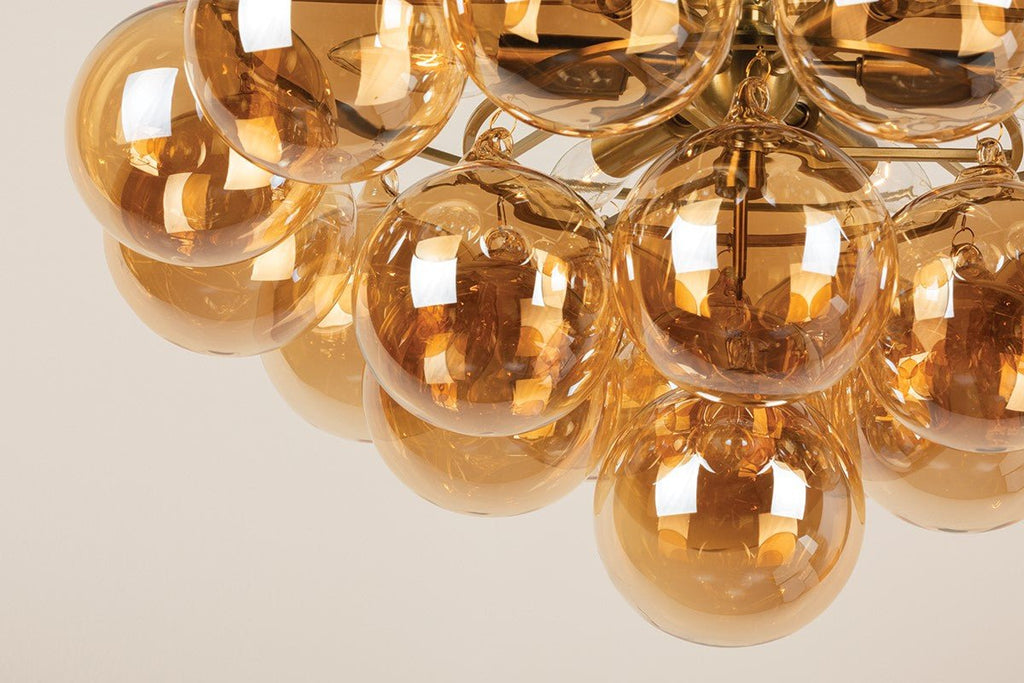 Champagne Glass Chandelier — Chandelier | Maison Monashee — view 10