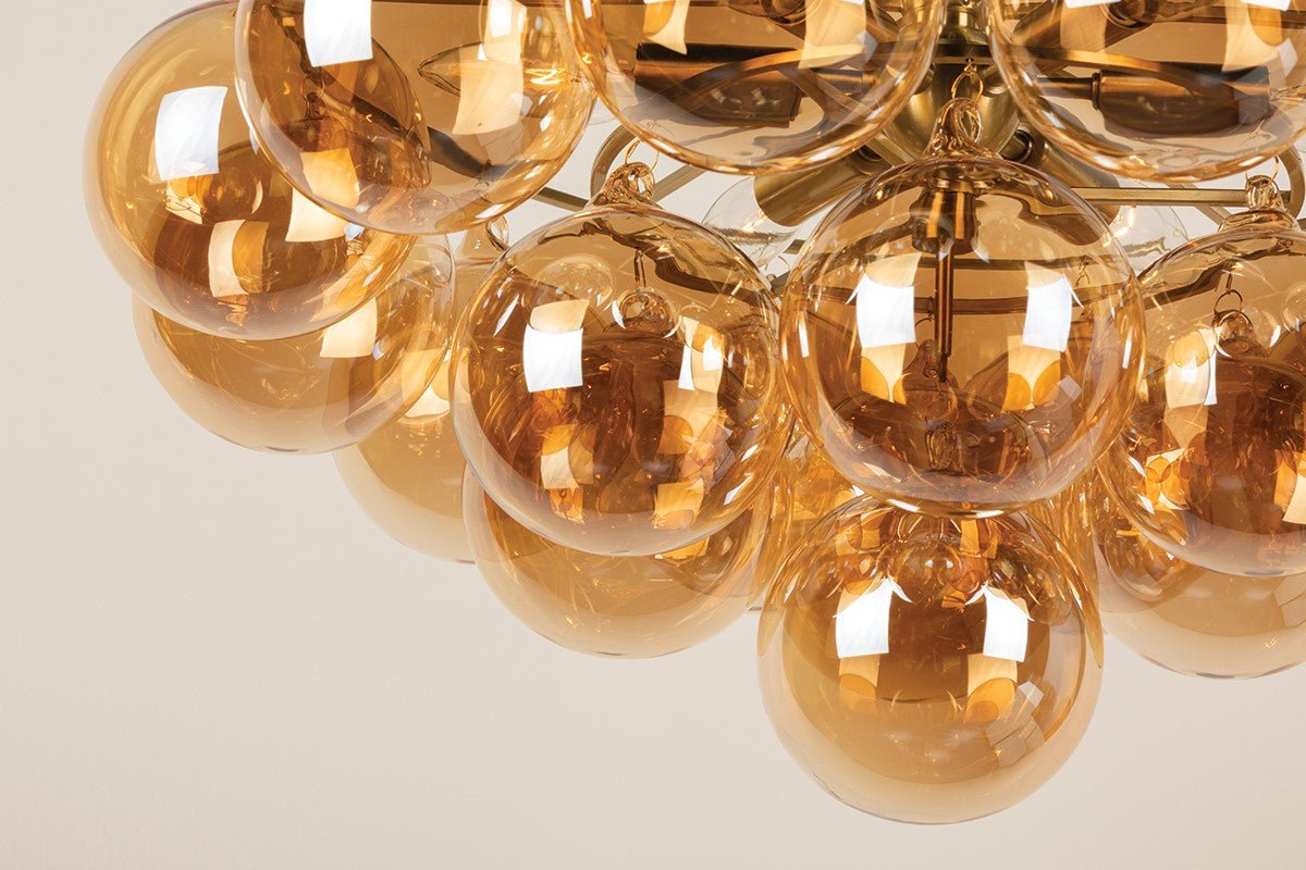 Champagne Glass Chandelier — Chandelier | Maison Monashee — view 10