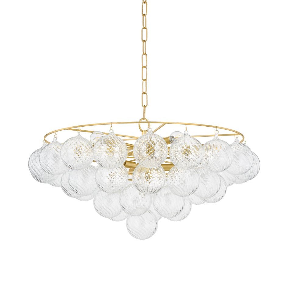 Champagne Glass Chandelier — Chandelier | Maison Monashee — view 20