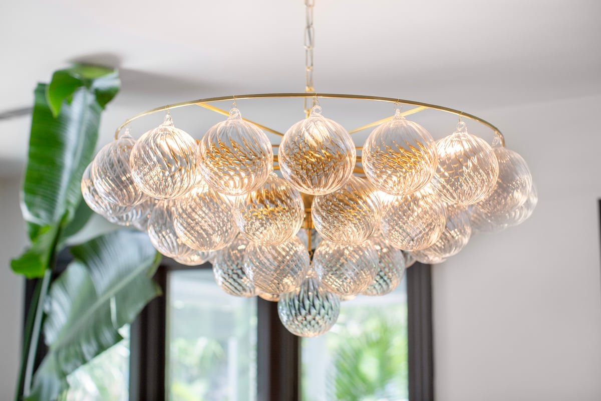 Champagne Glass Chandelier — Chandelier | Maison Monashee — view 15