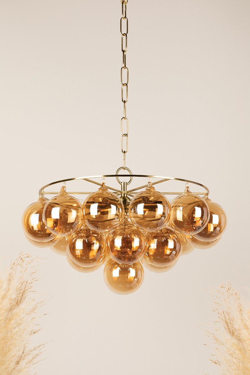Champagne Glass Chandelier — Chandelier | Maison Monashee — view 17