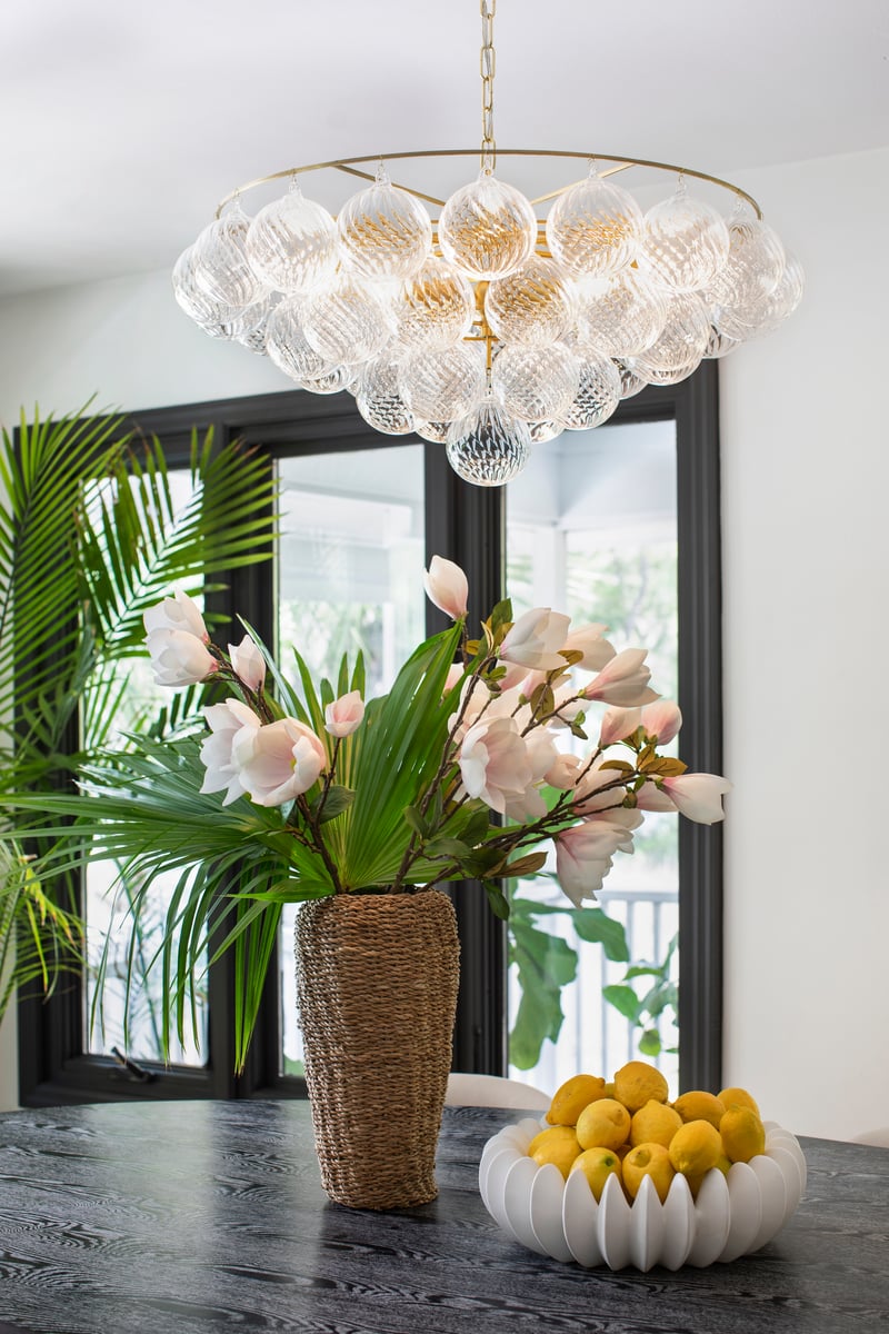 Champagne Glass Chandelier — Chandelier | Maison Monashee — view 7
