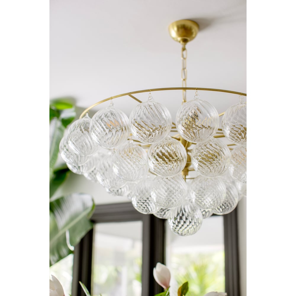 Champagne Glass Chandelier — Chandelier | Maison Monashee — view 3