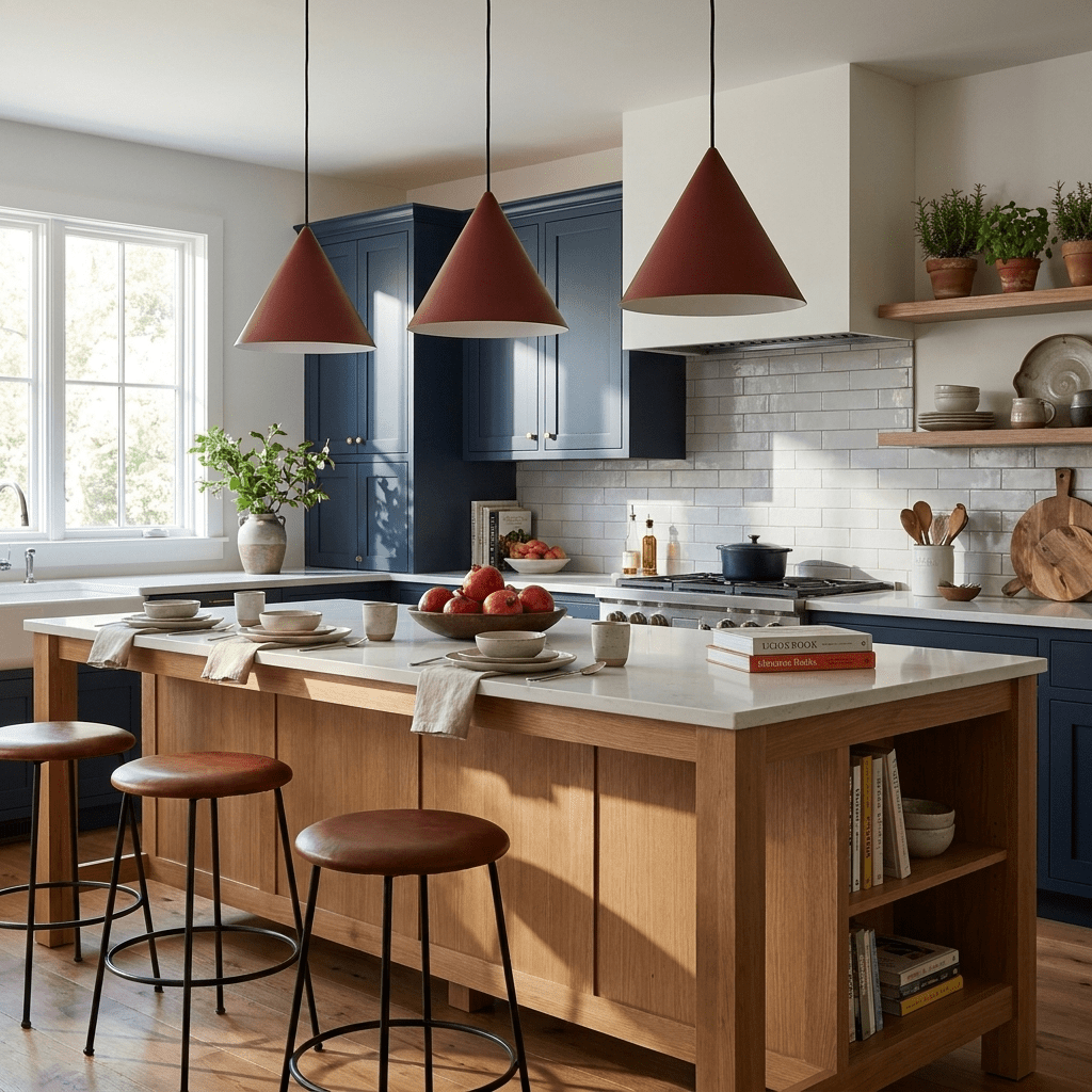 White Cone Pendant Light — Pendant Light | Maison Monashee — view 2