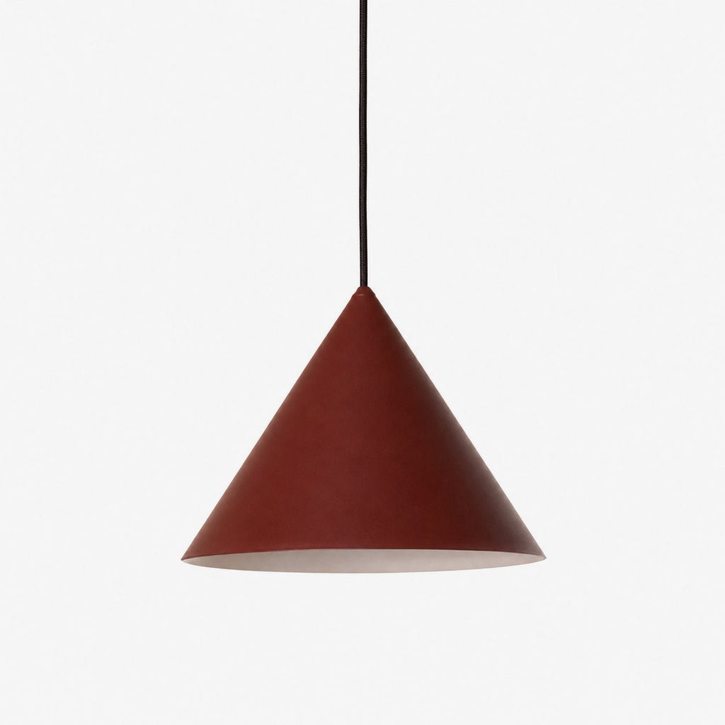 White Cone Pendant Light — Pendant Light | Maison Monashee