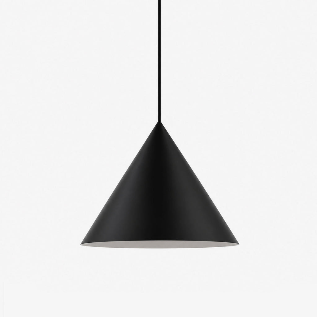 White Cone Pendant Light — Pendant Light | Maison Monashee — view 7