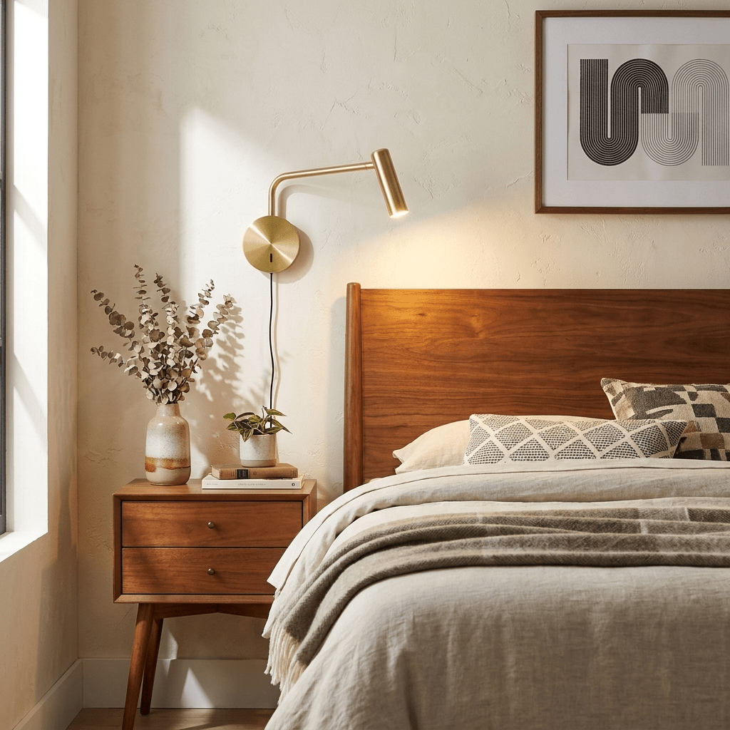 Black Round Wall Sconce — Wall Sconce | Maison Monashee — view 3