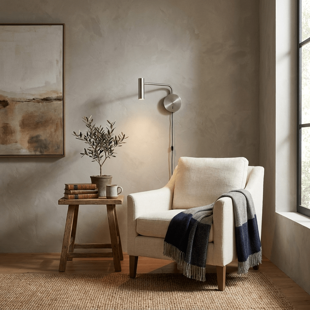 Black Round Wall Sconce — Wall Sconce | Maison Monashee — view 7