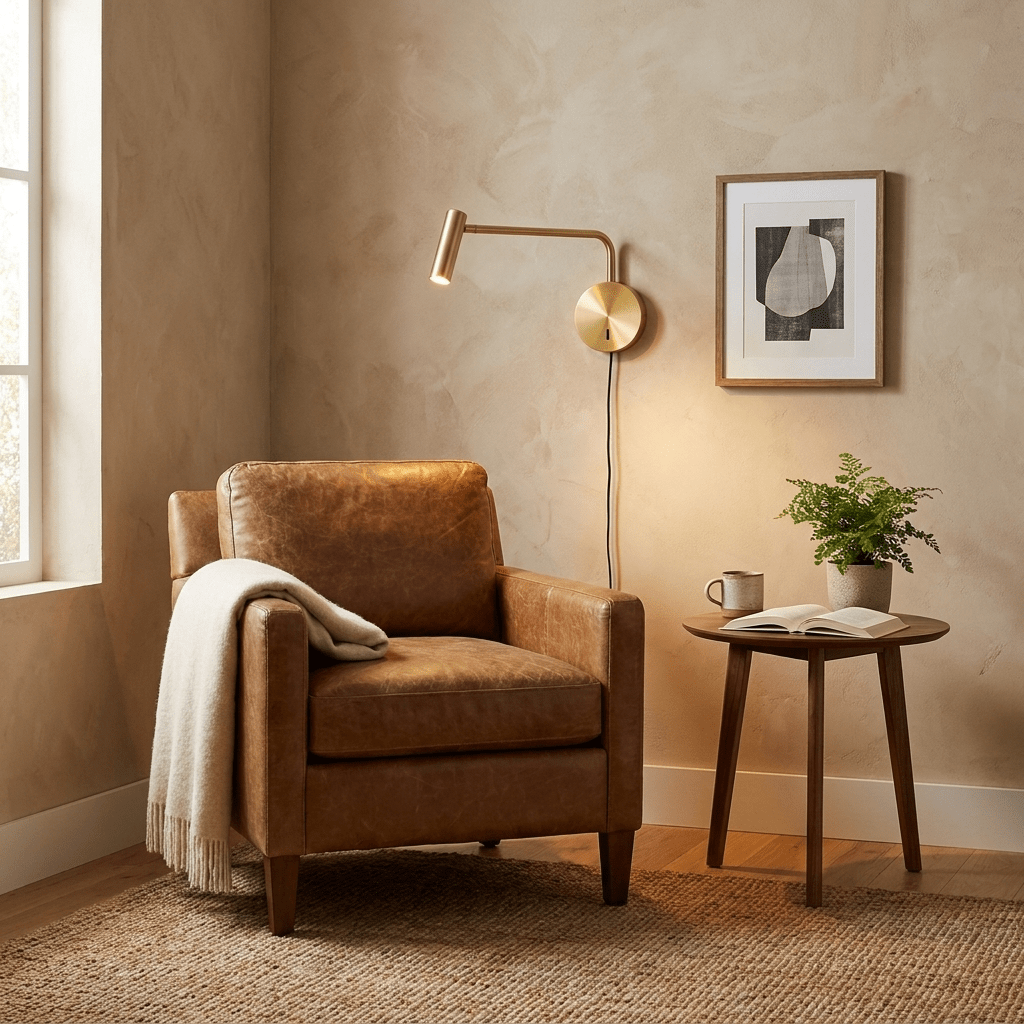 Black Round Wall Sconce — Wall Sconce | Maison Monashee — view 4