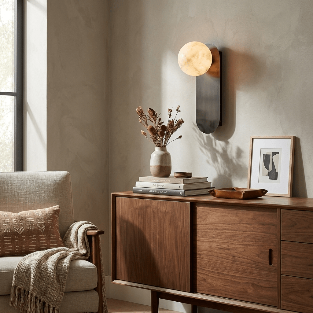 Single Globe Sconce — Wall Sconce | Maison Monashee — view 8