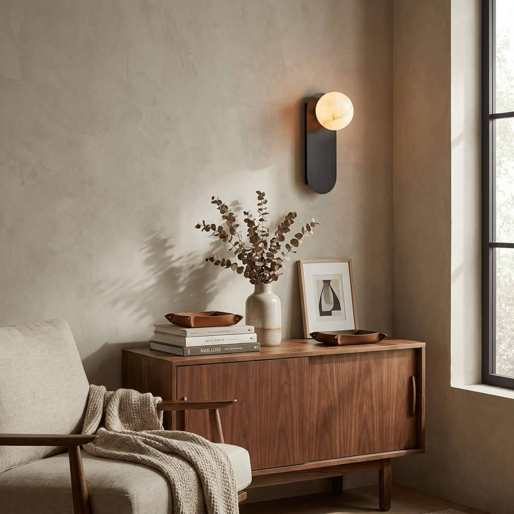 Single Globe Sconce — Wall Sconce | Maison Monashee — view 9