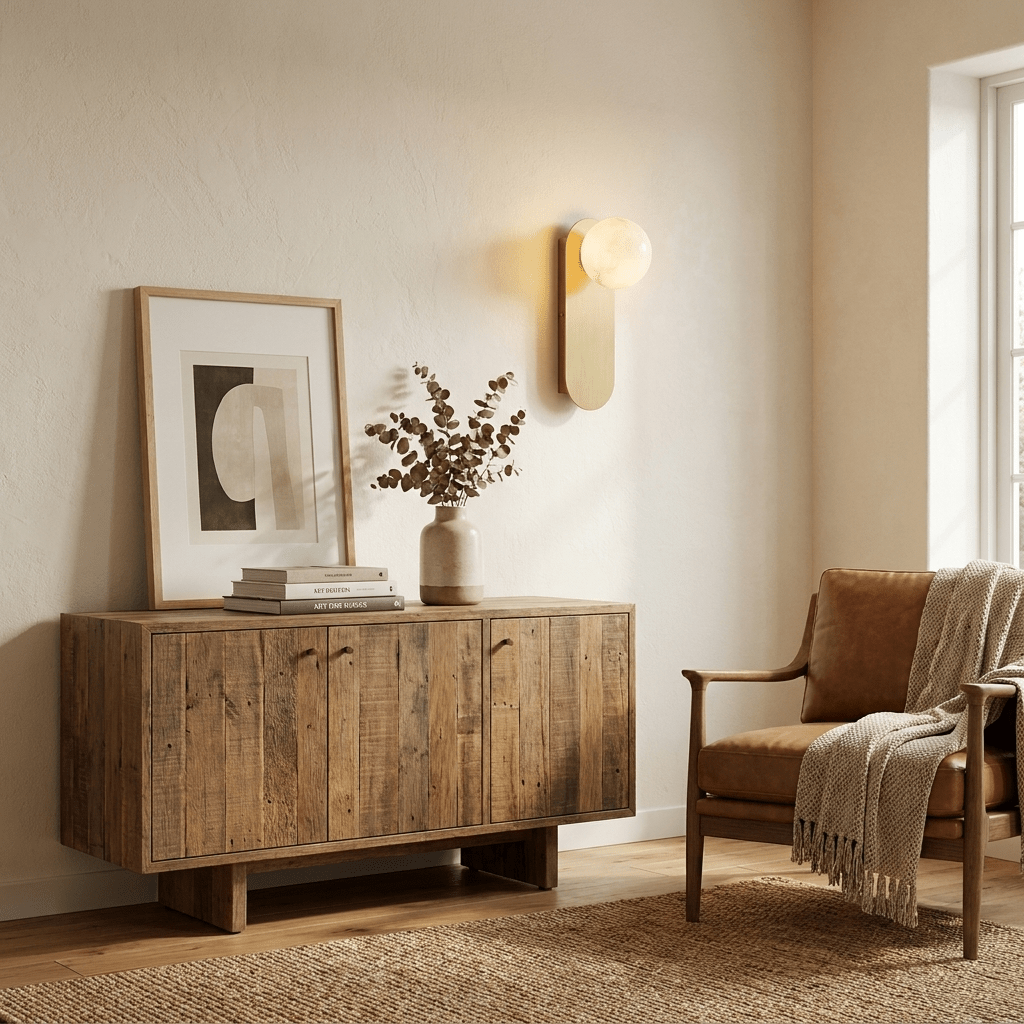Single Globe Sconce — Wall Sconce | Maison Monashee — view 11