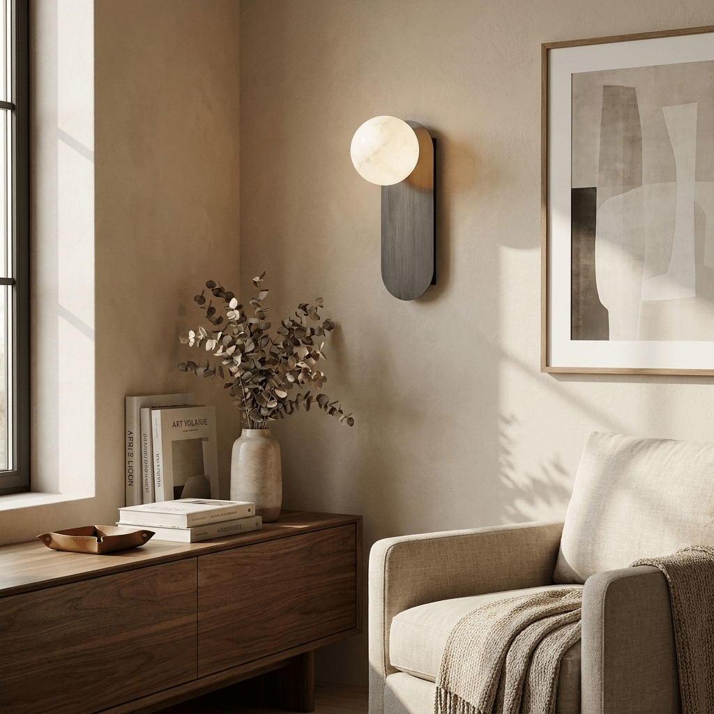 Single Globe Sconce — Wall Sconce | Maison Monashee — view 12