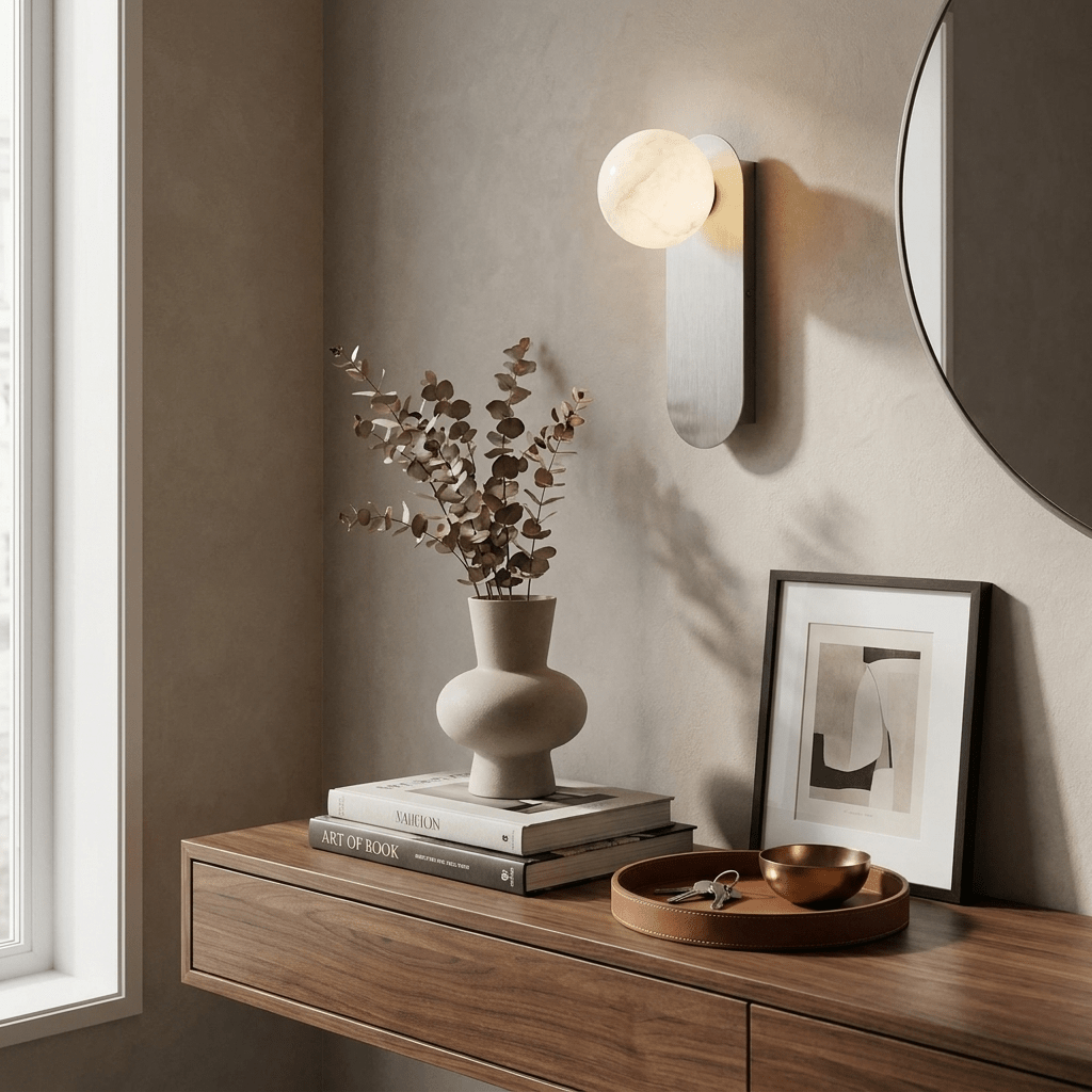 Single Globe Sconce — Wall Sconce | Maison Monashee — view 3