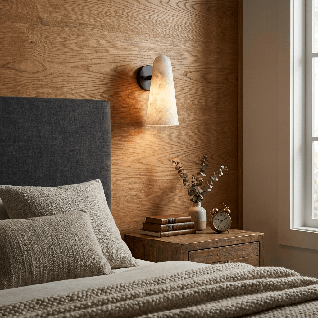 White Cone Sconce — Wall Sconce | Maison Monashee — view 2