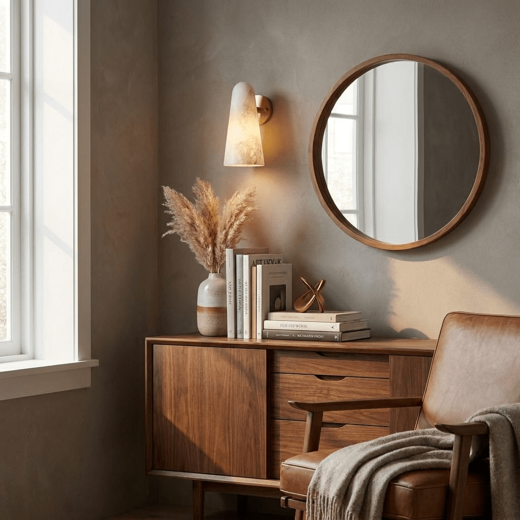 White Cone Sconce — Wall Sconce | Maison Monashee — view 3