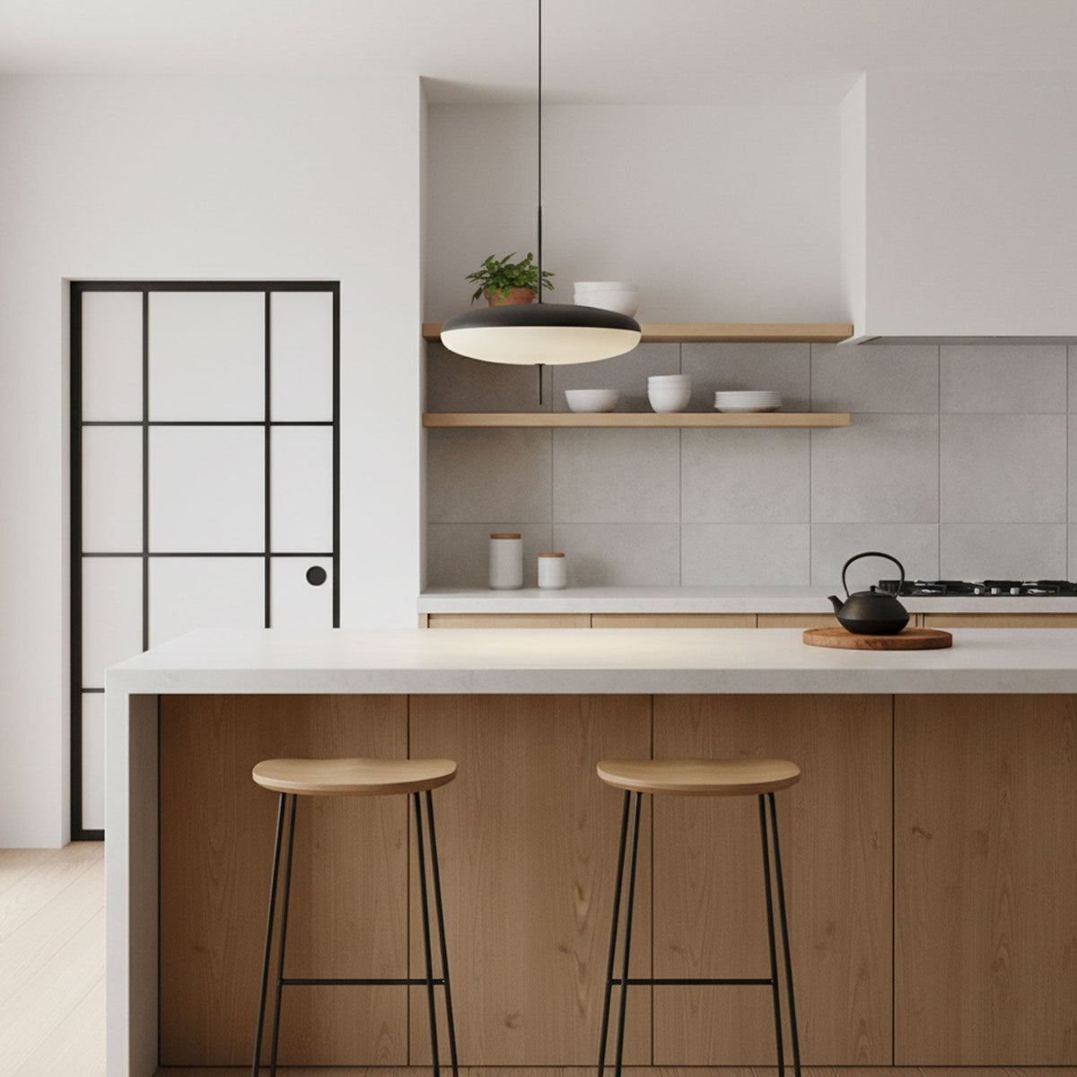 Bola Disc Pendant Light — Pendant Light | Maison Monashee — view 9