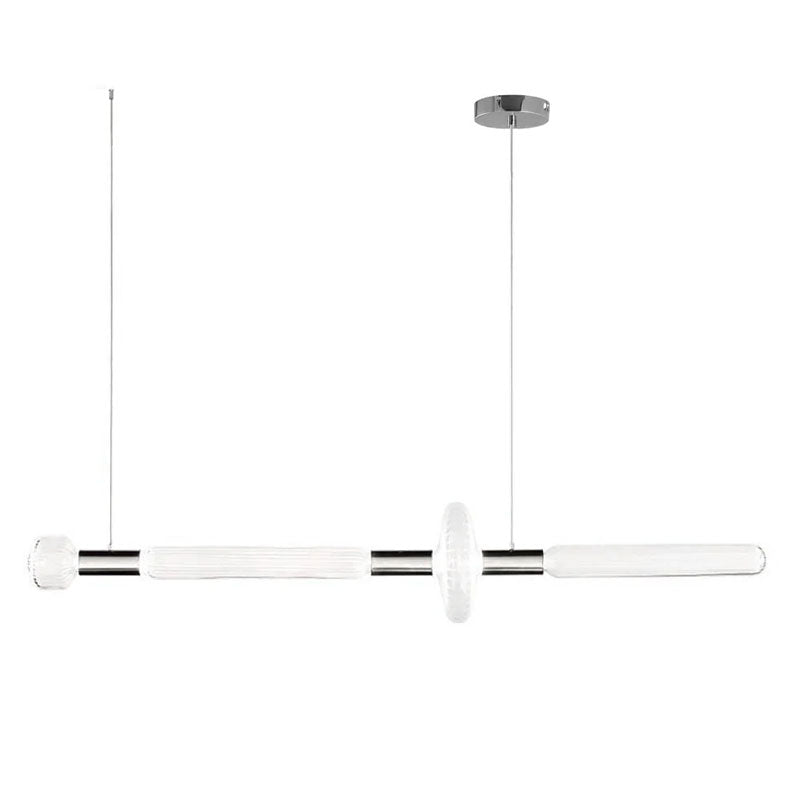 Gold Cylinder Pendant Light — Pendant Light | Maison Monashee — view 96
