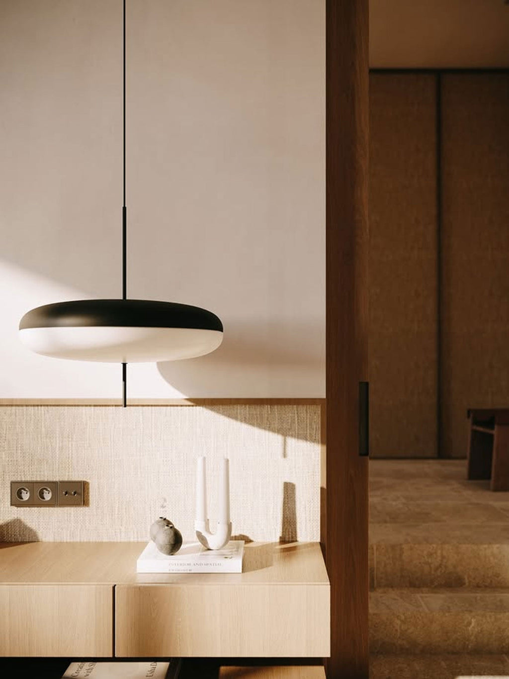 Bola Disc Pendant Light — Pendant Light | Maison Monashee — view 15