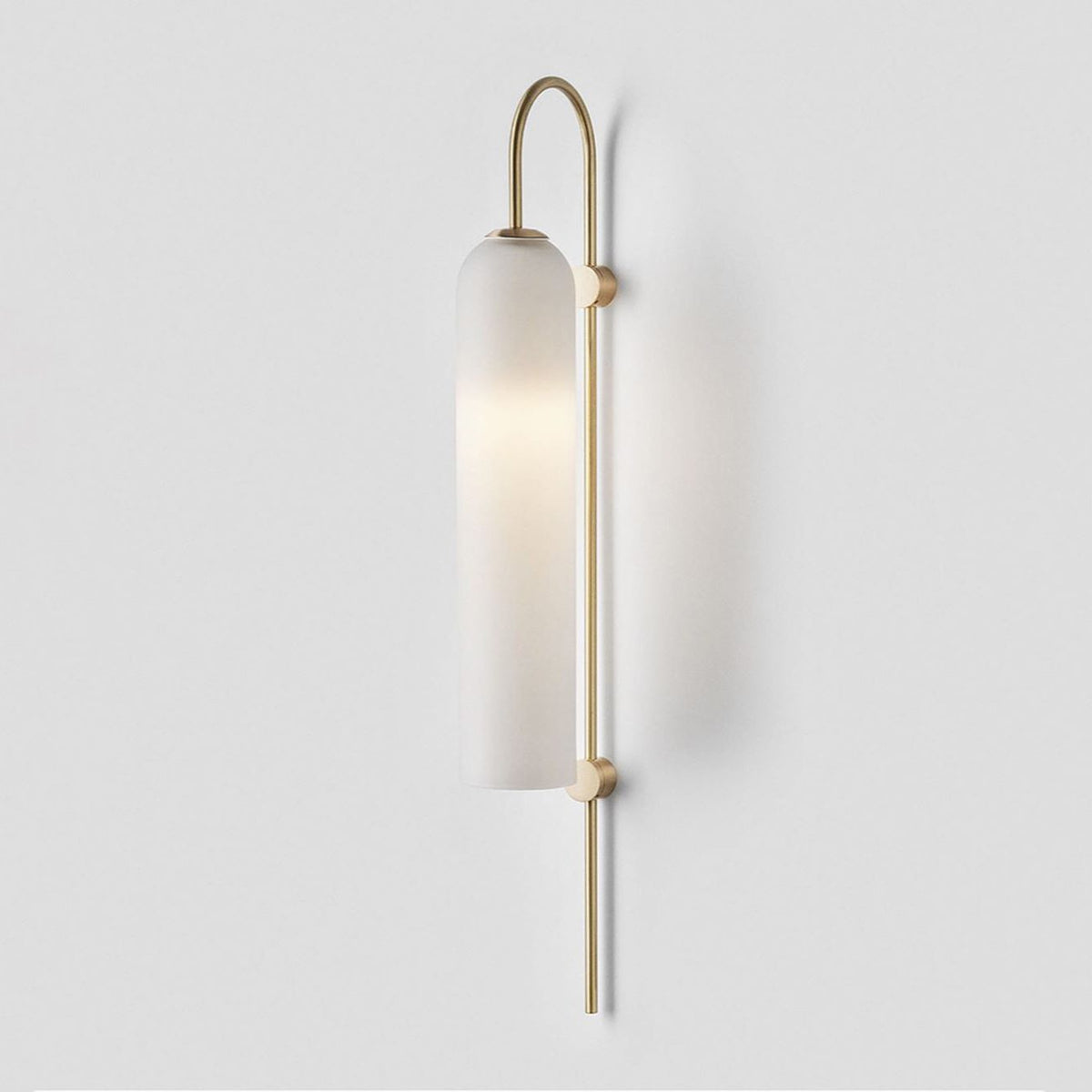 Glass Cylinder Wall Sconce — Wall Sconce | Maison Monashee — view 58