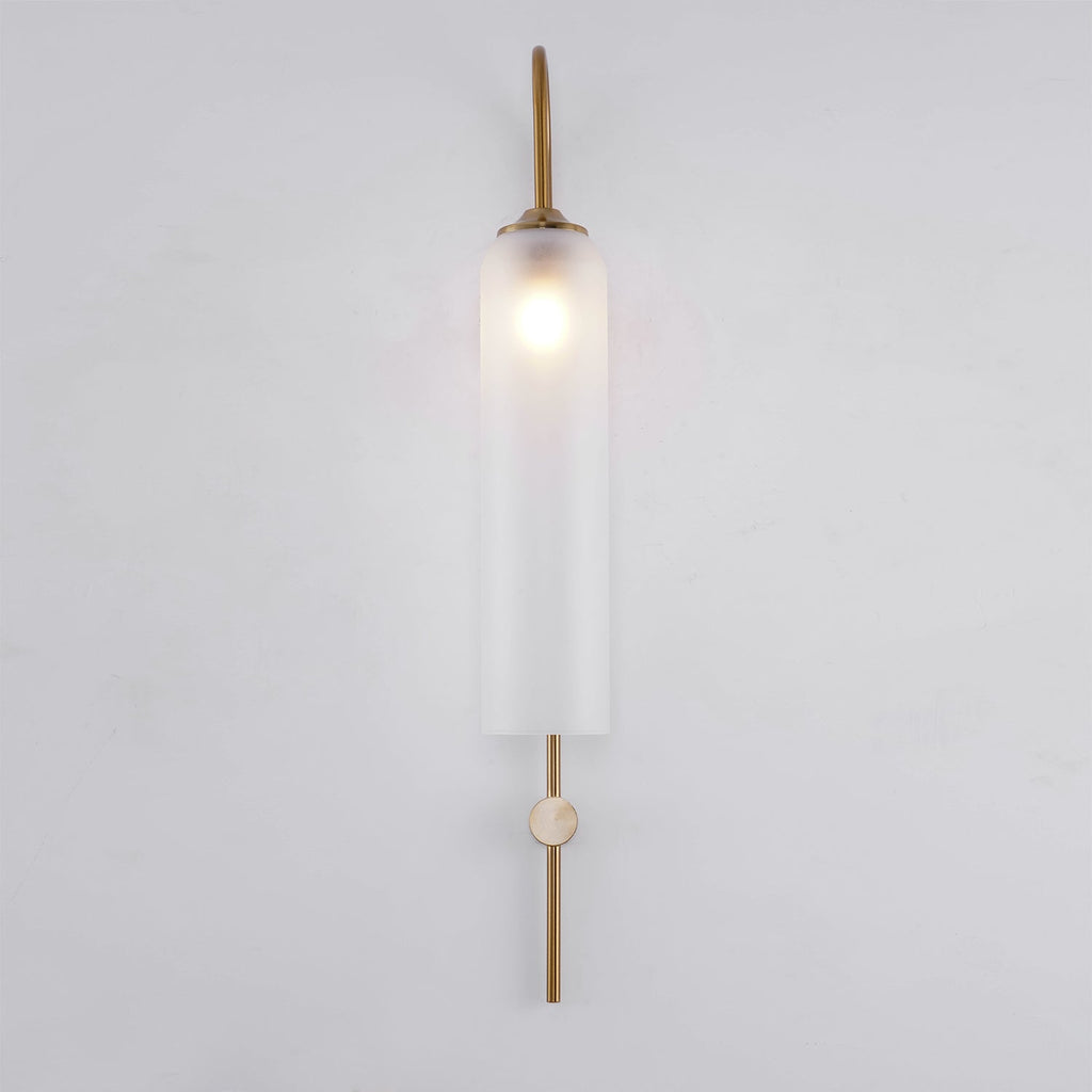 Glass Cylinder Wall Sconce — Wall Sconce | Maison Monashee — view 62