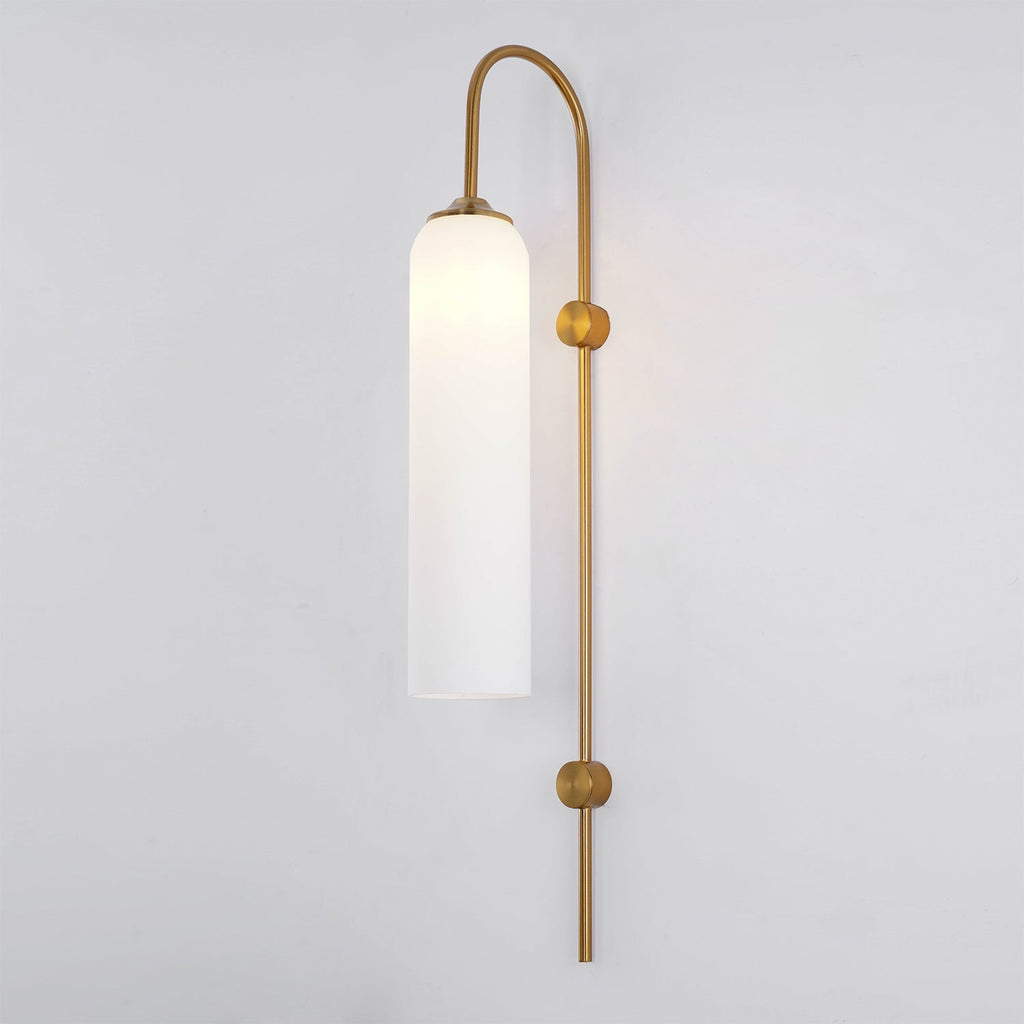 Glass Cylinder Wall Sconce — Wall Sconce | Maison Monashee — view 63