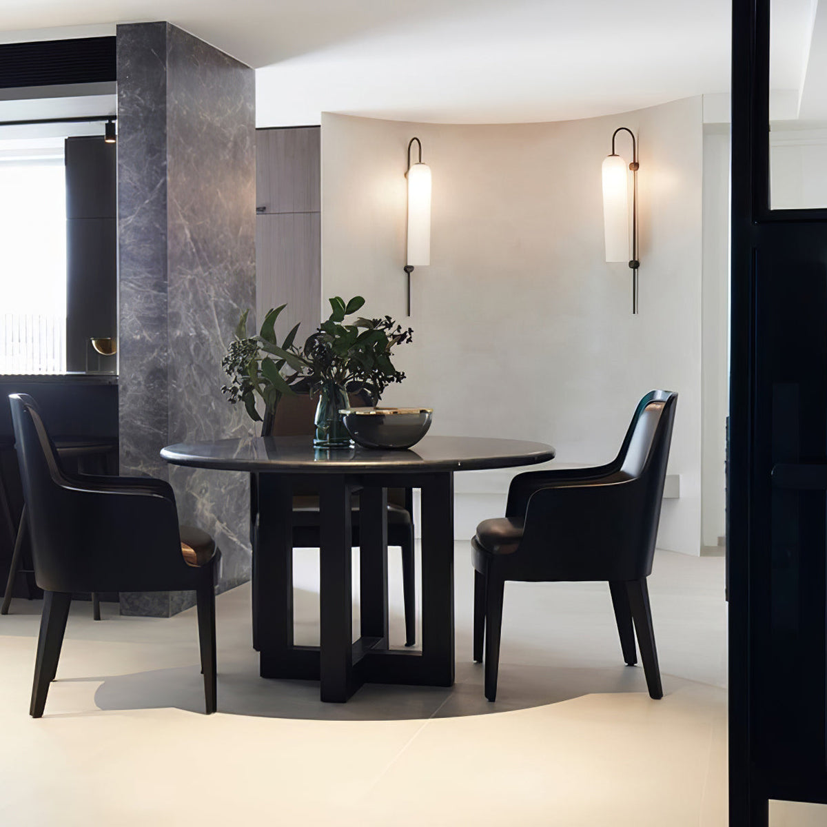 Glass Cylinder Wall Sconce — Wall Sconce | Maison Monashee — view 56