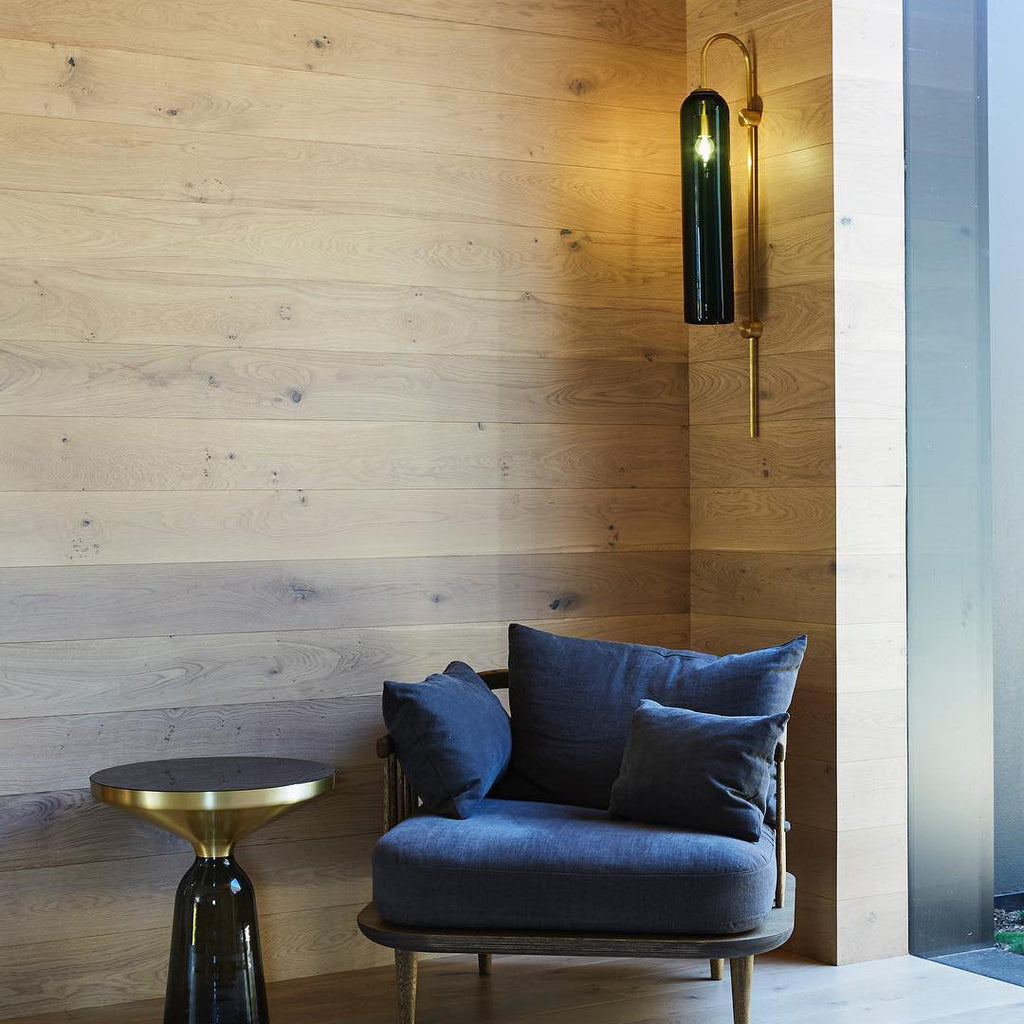 Glass Cylinder Wall Sconce — Wall Sconce | Maison Monashee — view 42
