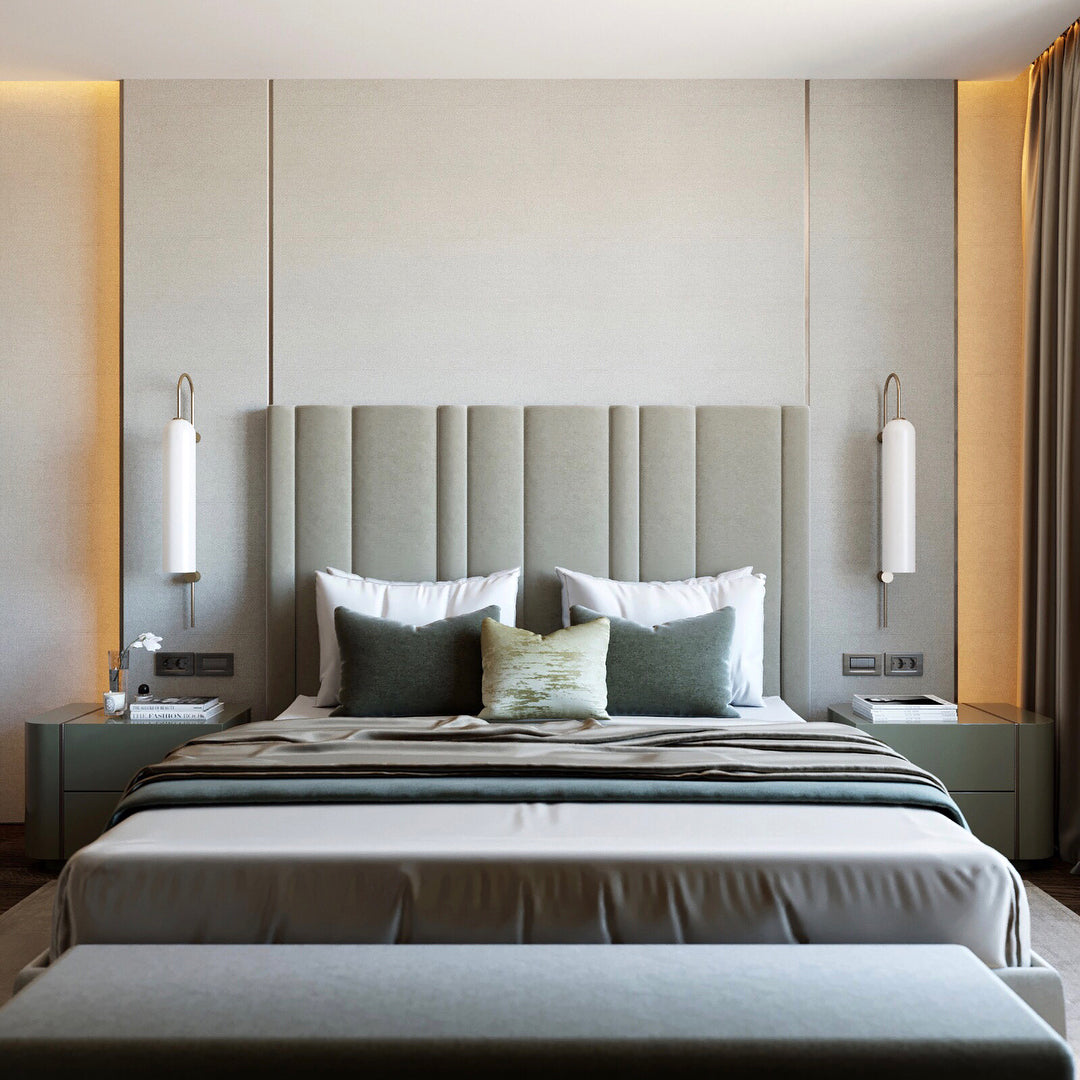 Glass Cylinder Wall Sconce — Wall Sconce | Maison Monashee — view 44