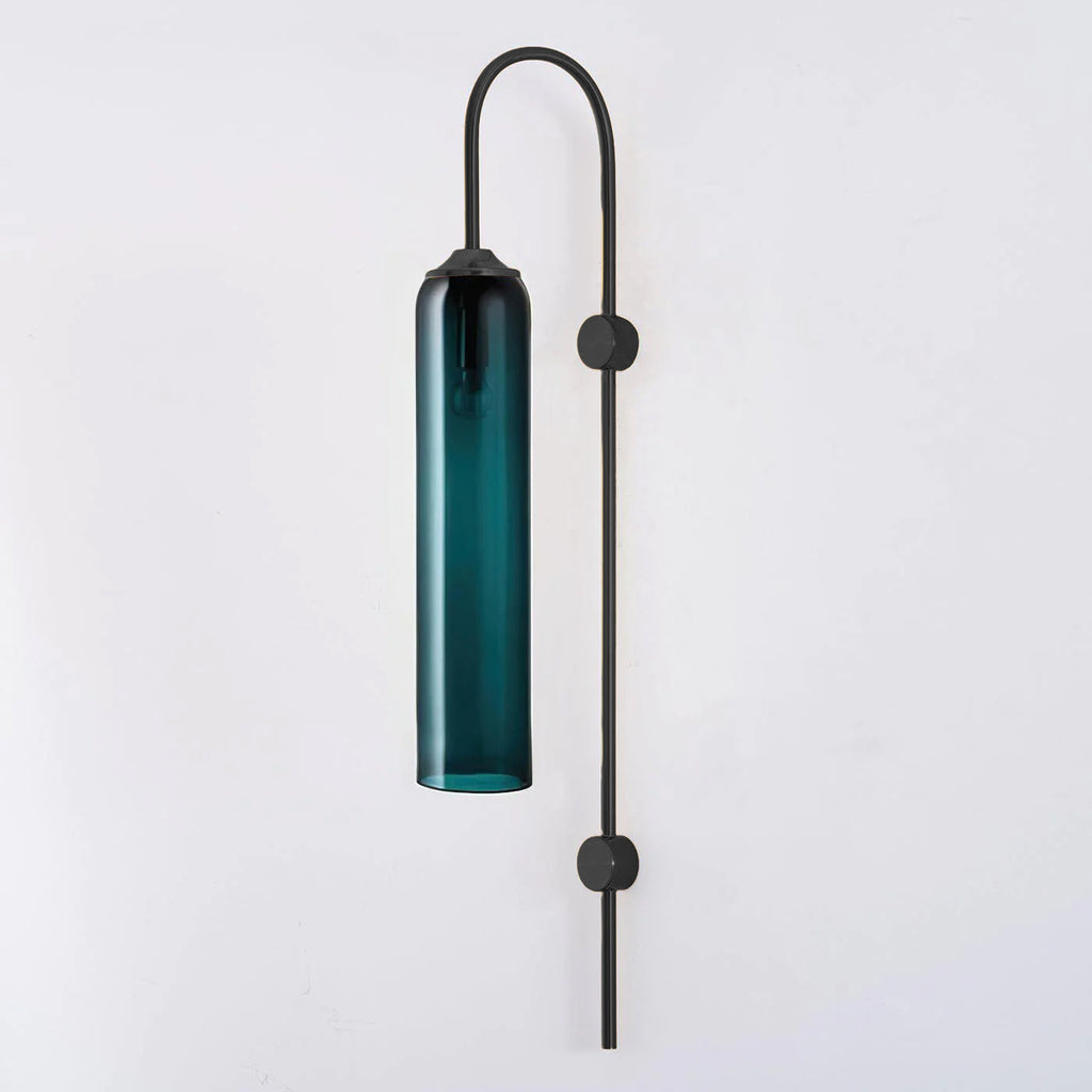 Glass Cylinder Wall Sconce — Wall Sconce | Maison Monashee — view 34