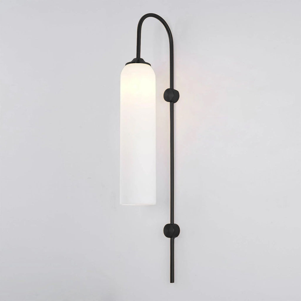 Glass Cylinder Wall Sconce — Wall Sconce | Maison Monashee — view 35