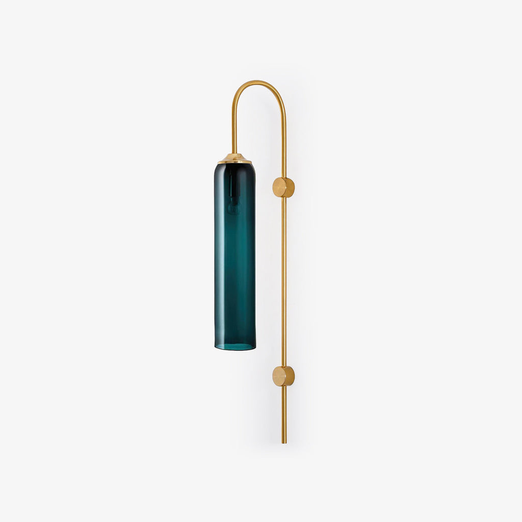 Glass Cylinder Wall Sconce — Wall Sconce | Maison Monashee — view 24