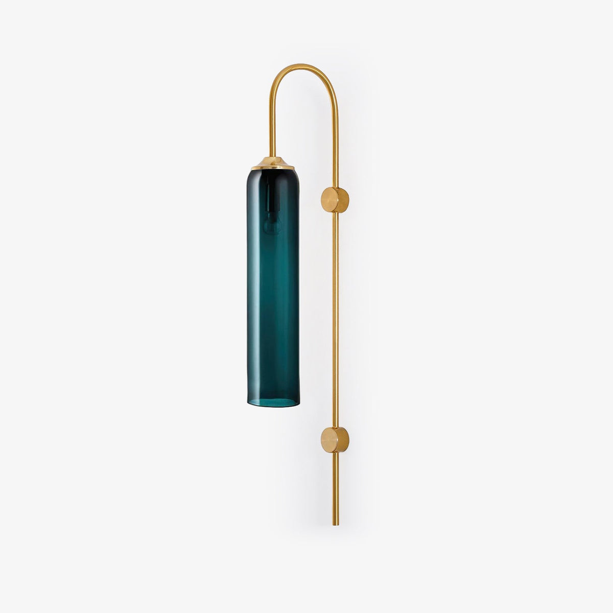 Glass Cylinder Wall Sconce — Wall Sconce | Maison Monashee — view 26