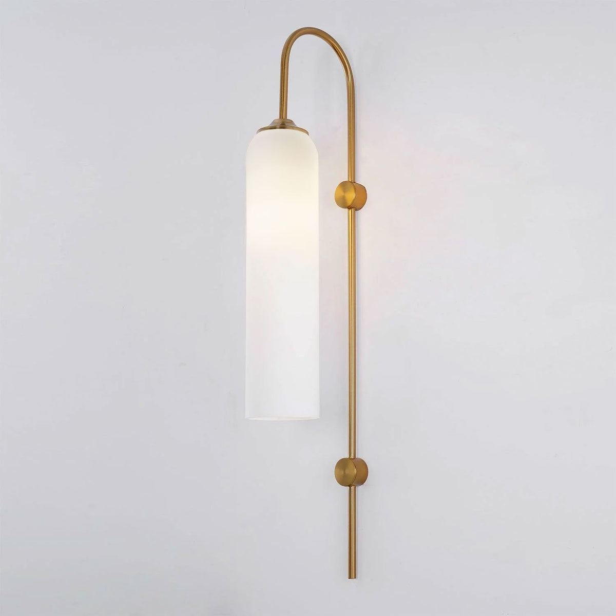 Glass Cylinder Wall Sconce — Wall Sconce | Maison Monashee — view 74