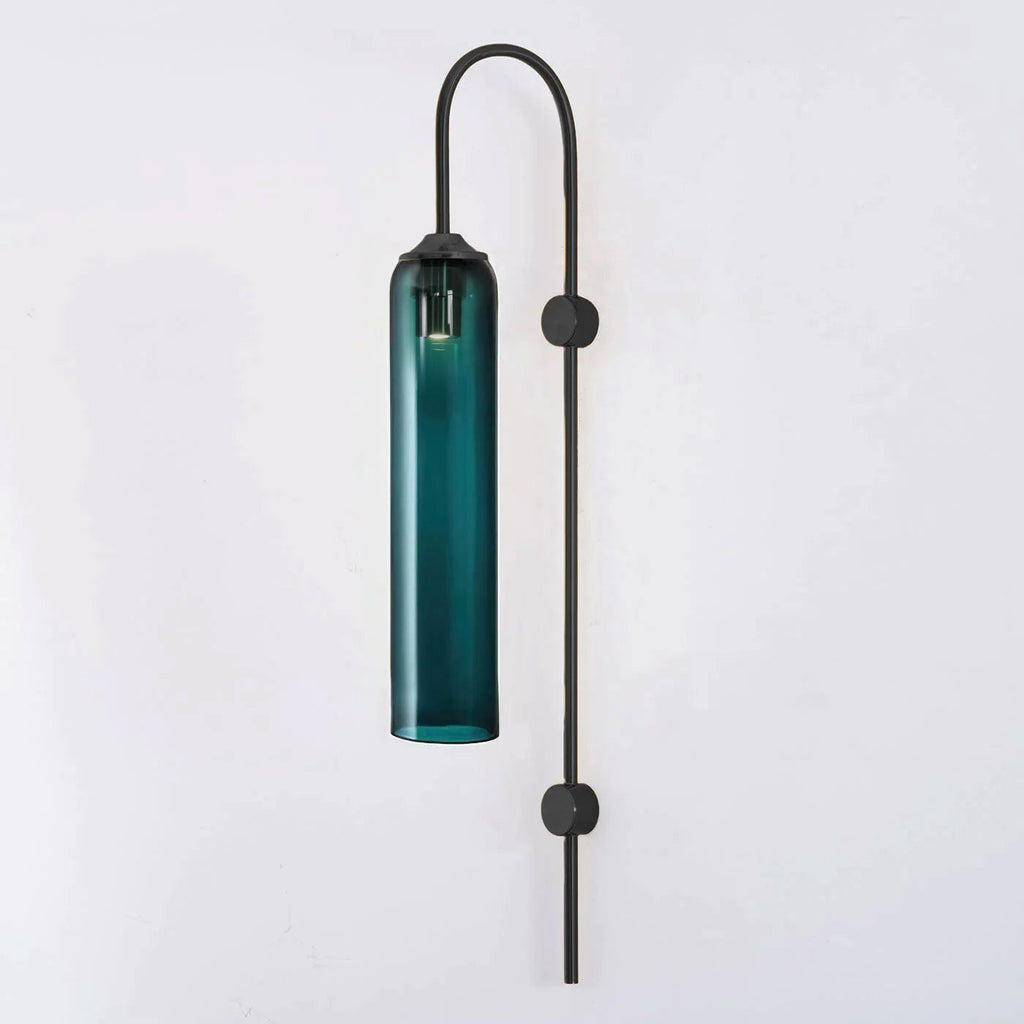 Glass Cylinder Wall Sconce — Wall Sconce | Maison Monashee — view 65