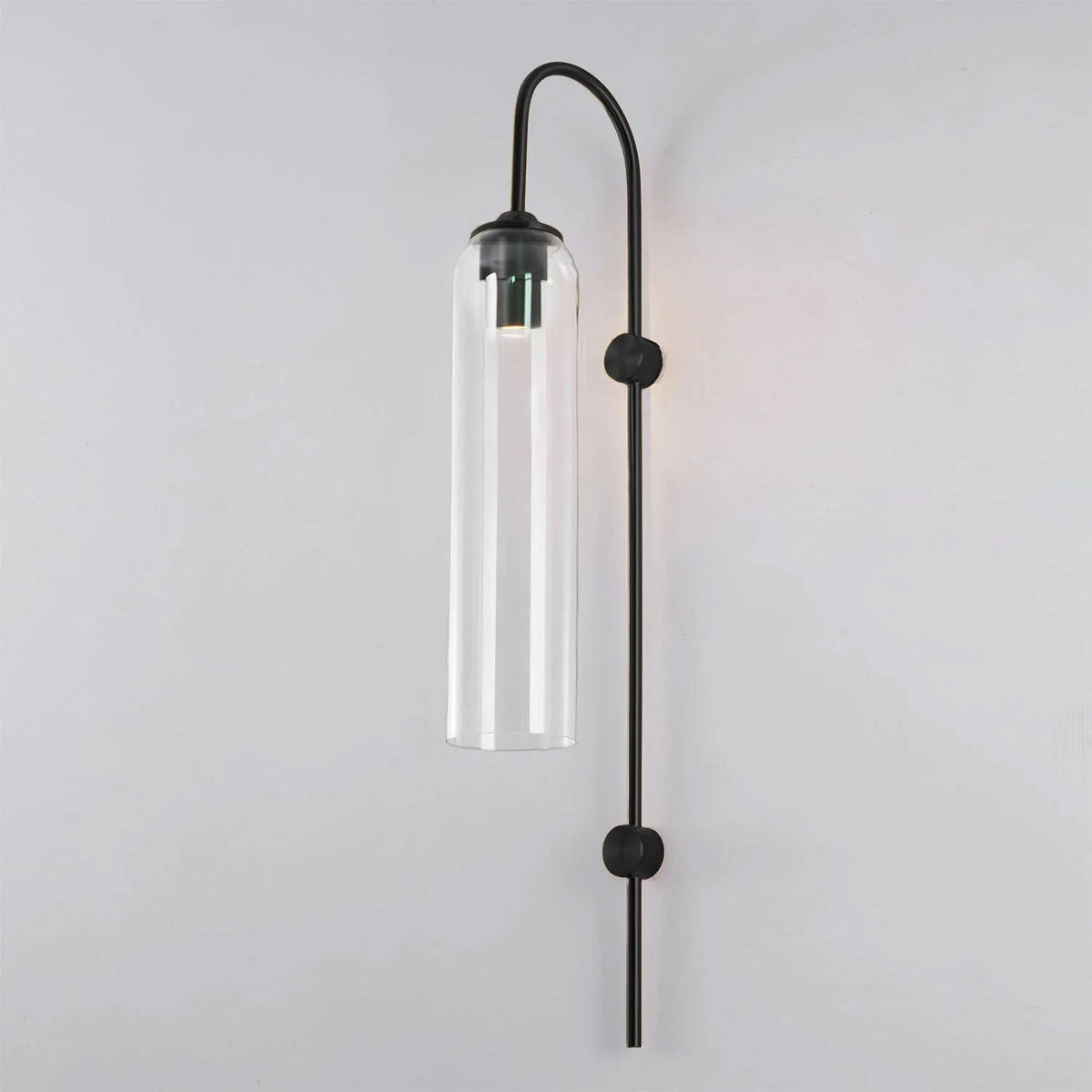 Glass Cylinder Wall Sconce — Wall Sconce | Maison Monashee — view 67