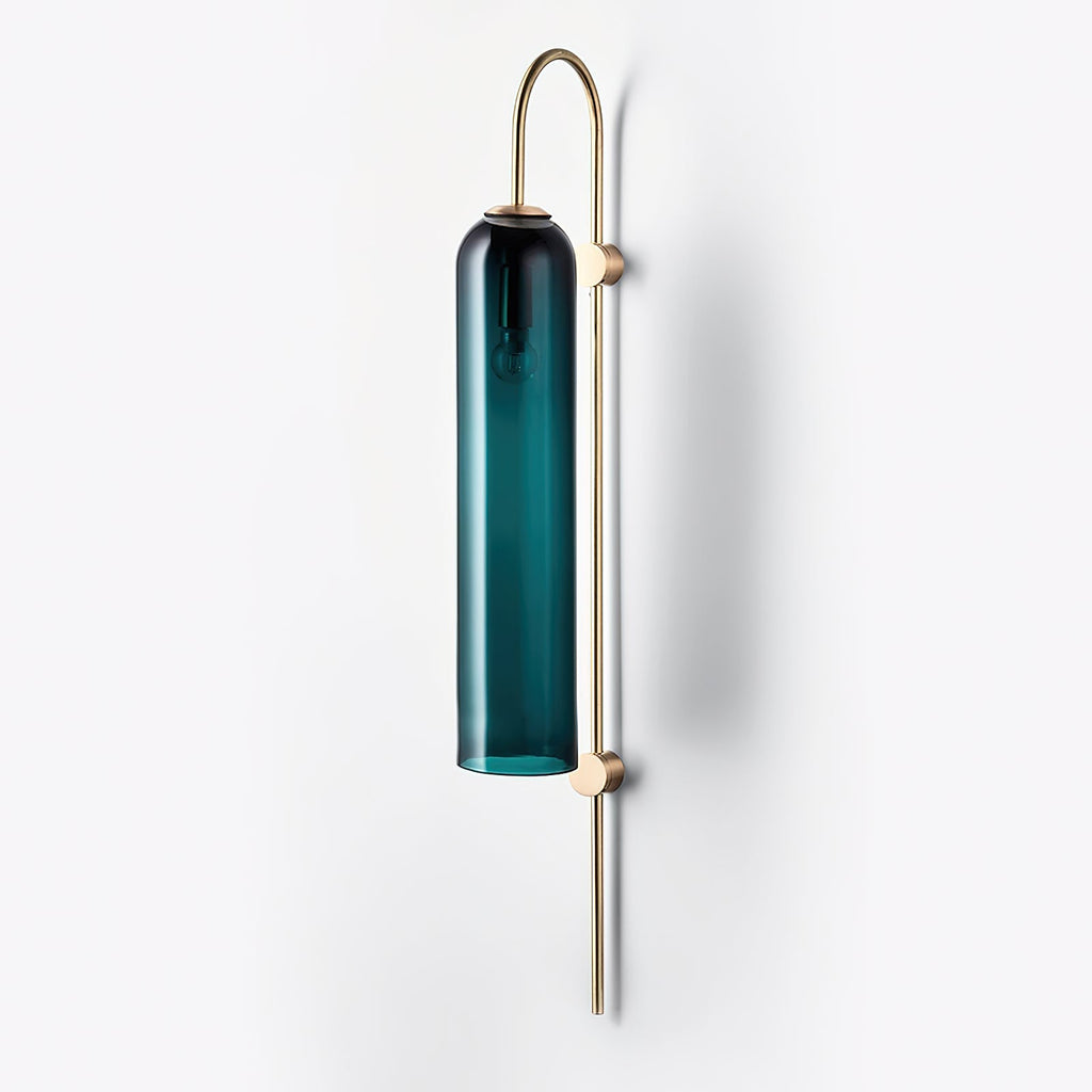 Glass Cylinder Wall Sconce — Wall Sconce | Maison Monashee — view 39